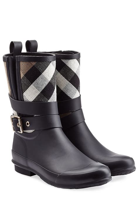 burberry low top rain boots|Burberry rain boots for women's.